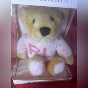 Ralph Lauren Romance Bear new in the box !  Just in time for Valentine’s Day ?